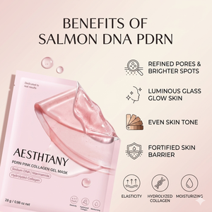 PDRN Jelly Gel <strong>Mask</strong> Sodium DNA Niacinamide Hydrolyzed Collagen | Overnight <strong>Face</strong> <strong>Mask</strong> For Glass Glow Elasticity Hydration - Product Image 2