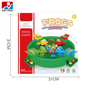 Feliz compartiendo juguete de escritorio interactivo para varias personas Rana comer frijol - Product Image 3