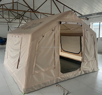 Maison gonflable imperméable de tente d'air d'Oxford de luxe ouverte rapide pour le camping de glamping de famille