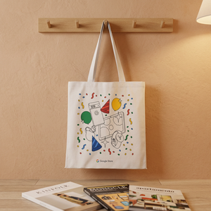 Bolsa de Mano de Lona de Algodón Personalizable con Logotipo, Diseño Plegable, Cierre de Cremallera, Ecológica, Reutilizable, con Cordón - Product Image 3