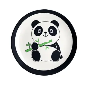 Ballons en Latex noir et blanc de 12 pouces à imprimé Panda pour décorations de fête, offre spéciale