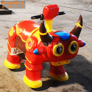 รถยนต์ไฟฟ้าไดโนเสาร์สําหรับเด็กที่สามารถทําเงินได้ที่สวนสนุกหรือ<span class=keywords><strong>ห้าง</strong></span>สรรพสินค้า DINOSKY - Product Image 3