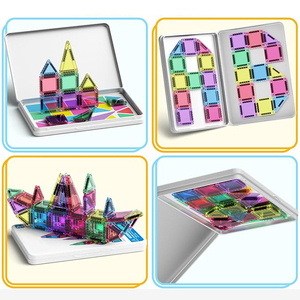 Boîte en métal personnalisée pour jouets, service <span class=keywords><strong>d</strong></span>'impression <span class=keywords><strong>d</strong></span>'autocollants sur mesure, boîte de rangement en métal rectangulaire pour jouets magnétiques, fournisseur Shopify - Product Image 3