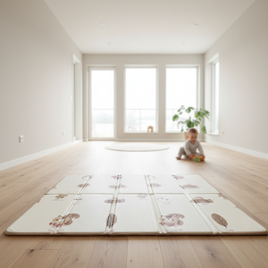 Tapis de sol pour enfants en mousse IXPE, qualité alimentaire, sans formaldéhyde, matière première sûre pour femmes enceintes et nouveau-nés - Product Image 4
