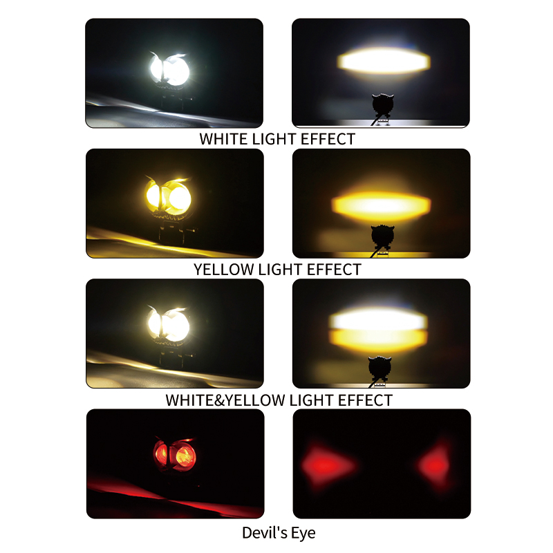 white, yellow, white and yellow, red