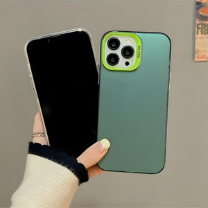 เคสโทรศัพท์สีเงินหรูหราขายส่ง สำหรับ iPhone 17 Air 16 15 Plus 14 13 12 11 Pro Max  แบบกันกระแทก ด้านหลังแบบด้าน - Product Image 5