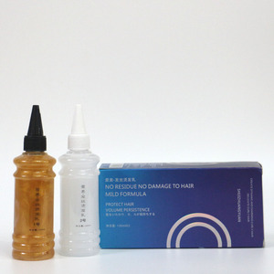Kit Profesional de Loción para Permanente en Frío de Grado Salón con Protector Capilar Pretratamiento 2 en 1, Crema Nutritiva para Permanente para Uso en Salón - Product Image 4
