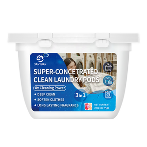 Capsules de lessive en gel jetables super concentrées aux senteurs de lavande écologiques pour les vêtements - Product Image 3