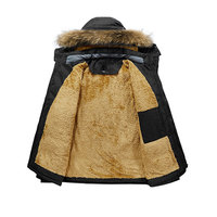 Manteau Cargo chaud à capuche pour homme, veste molletonnée, grande taille, pour l'extérieur, hiver, 2021