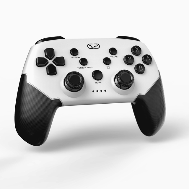 Multi Platform BT Game Controller for Switch Android IOS PC Adjustable Vibration Turbo Function Bluetooth Wireless Gamepad