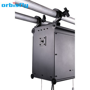 Orbisfly Pro100d Winch 100 Double + Power dan Cat6 DMX Winch lampu kinetik DMX Hoist hang 100kg objek - Product Image 5