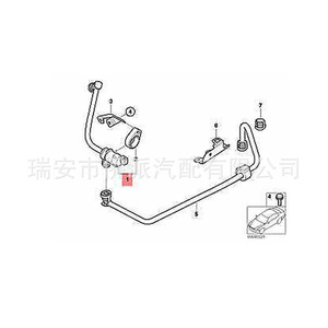 Válvula solenoide Bmw 13907503986 para conductos de ventilación y recipientes de carbón, pieza de repuesto - Product Image 5