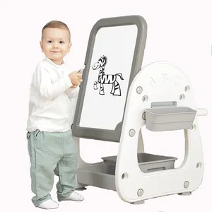 Educational Folding Painting Drawing Desk Chair Writing Board Table Learning Toys Child Drawing Board