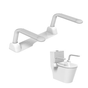 Mason Robusto Toilet Standing Aid Nenhuma Perfuração Ajustável Permanente Aid WC para Idosos - Product Image 1