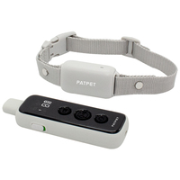 Collier anti-aboiement pour chien, étanche, rechargeable, en plastique, design tendance, avec télécommande, modes sonores et vibrants, sécurité garantie, toutes tailles