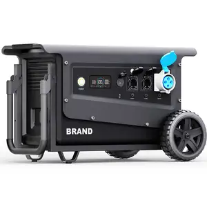 Industry waterproof lifepo4 battery outdoor tragbare powerstation 5kw portable power station 5000w most powerful solar generator