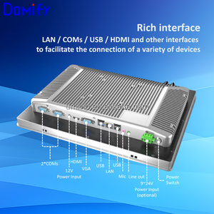 PL185-11 không quạt 18.5inch cảm ứng công nghiệp Màn hình Màn hình hiển thị J1900 4 + 64 Chống Bụi kèm theo đầy đủ máy tính công nghiệp - Product Image 4