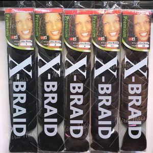 Dropshipping Ultra morbido sintetico 82 pollici 165g trecce Jumbo per capelli ExtensionsHigh qualità africana diritta Pre-stirata - Product Image 3