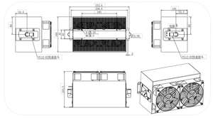 مبرد كهروحراري من هواجينغ بضمان لمدة عام، وزن 5 كجم، قدرة تبريد 400 واط، مستوى ضوضاء 58 ديسيبل، مناسب لجهاز إزالة الشعر بالليزر - Product Image 3