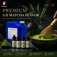 Essence aromatisante au matcha personnalisable pour l'atomisation, solution DIY pour nuages, mélange liquide concentré PG VG de haute pureté