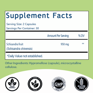 Cápsulas de Schisandra OEM/ODM de Venta Caliente para Hombres y Mujeres, Suplemento Herbal, Apoyo a la Inmunidad, el Estado de Ánimo y la Relajación - Product Image 2