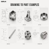 Servicio de Fabricación de Piezas Mecanizadas por CNC Personalizadas Oerlik, Basado en sus Dibujos, Componentes OEM de Precisión