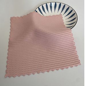 Paños de limpieza Xin Zhong Hua, paños de microfibra absorbentes para cocina, muebles, diseño de rejilla HFG001 - Product Image 2