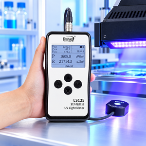 Medidor de Luz UV Multi-Sonda LS125 con 12 Sondas Digitales para Pruebas de Intensidad de Energía de Luz UVA, UVB, UVC y Luz Azul - Product Image 1