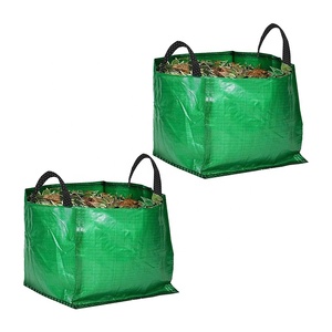 Grandi Custom 121L PP PE sacchetti di rifiuti <span class=keywords><strong>da</strong></span> <span class=keywords><strong>giardino</strong></span> grande borsa <span class=keywords><strong>da</strong></span> <span class=keywords><strong>giardino</strong></span> impermeabile per rifiuti pesanti <span class=keywords><strong>sacchi</strong></span> di rifiuti con manico per foglie - Product Image 4