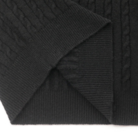 AiNear Vente en gros logo personnalisé Design Oem Odm Short Sleeve Black Round Neck t Shirt Men Wool Cable Knit Graphic Pullover Sweaters