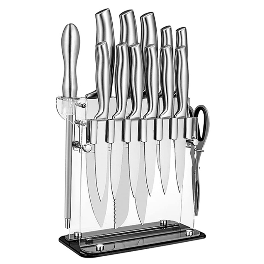 亚马逊热销亚克力刀架厨房工具配件厨刀套装厨房刀具 - buy kitchen