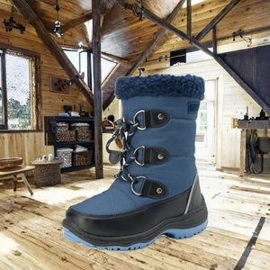 Botas de Nieve de Media Pantorrilla de Alta Calidad, Térmicas, Antideslizantes, Transpirables, Unisex, Cómodas, Cálidas e Impermeables para Otoño e Invierno - Product Image 2