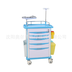 ABS hospital anesthesia <b>cart</b>, infusion <b>cart</b>, medical emergency <b>cart</b>, handcart, instrument <b>cart</b>, <b>tool</b> <b>cart</b> - Product Image 3