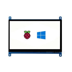 شاشة عرض Waveshare مقاس 7 بوصات تعمل باللمس السعوي بتقنية IPS <span class=keywords><strong>LCD</strong></span> بدقة 1024×600 لـ <span class=keywords><strong>Raspberry</strong></span> <span class=keywords><strong>Pi</strong></span> 5 <span class=keywords><strong>4</strong></span> 3B+ Zero W - Product Image 1