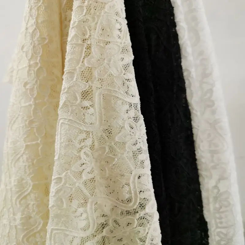 2021 Empfohlenes Produkt Angemessener Preis Langlebiger Luxus-Braut spitzen aus schwerem Nylon