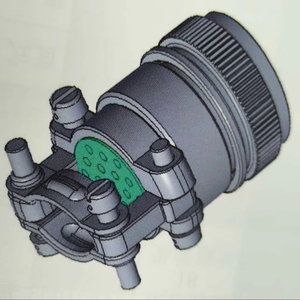 Conectores de Corriente Circulares Sellados y Resistentes al Agua de la Serie J599FS - Product Image 1
