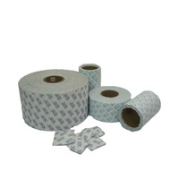 Papier d'emballage en rouleau, recyclable, écologique, enduit de produits chimiques, laminé en PE, gel de silice déshydratant