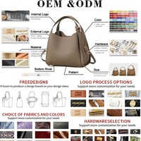 Dompet Koin Kulit Asli Grosir Kustom, Tas Kunci Kulit Crazy Horse, Tas Penyimpanan Multifungsi Dompet Kapasitas Besar