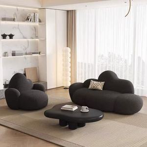 Ins Style Mini Cloud <b>Sofa</b> Perfect for <b>Small</b> Spaces Nail Salons Clothing Stores - Product Image 3