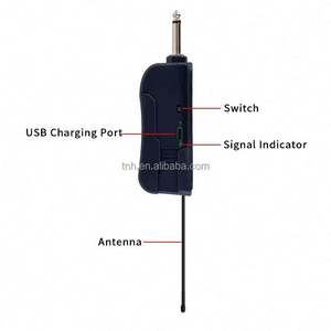 TNH um-wx607 el mikrofon gürültü iptal mikrofon kablosuz canlı Mic konuşma şarkı kayıt Karaoke öğretim mikrofon - Product Image 3