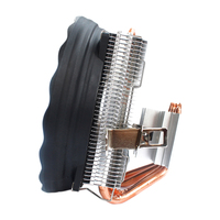 Refroidisseur d'air RGB 120mm Ordinateur Gaming CPU Rgb Ventilateurs PC Refroidissement par air 3Pin 4Pin CPU Cooler Fan