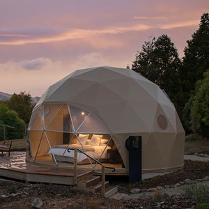 Tenda Geodetica di Lusso a Cupola Stile Igloo per Hotel Esterno e Glamping, Diametro 6, 8, 15 Metri per Campeggio - Product Image 1