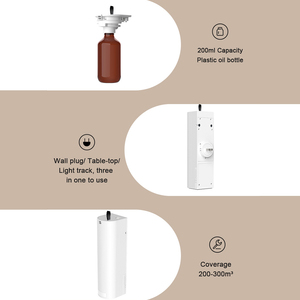 Diffuseur d'huiles essentielles intelligent à induction radar, détecteur de mouvement, sans eau, à brancher sur prise murale, nébuliseur 200 ml, garantie 1 an (version française) - Product Image 4