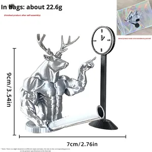 Tungtungtungsahur 3D impreso palo de madera <span class=keywords><strong>hombre</strong></span> montañas americanas mares parodia descompresión figura de juguete estatua - Product Image 6