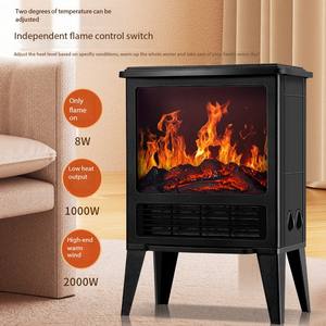 Calefacción portátil independiente de pie calentador eléctrico espacio estufa <span class=keywords><strong>chimenea</strong></span> <span class=keywords><strong>con</strong></span> <span class=keywords><strong>patas</strong></span> - Product Image 4