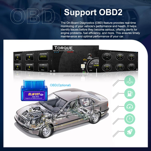 Podofo 7'' pour Fiat 500 2007-2015 Autoradio Android Stéréo 2+64GB Écran IPS CarPlay/Android Auto GPS WiFi FM/RDS ASP ODM - Product Image 4