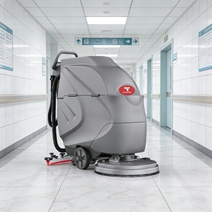 CleanHorse X3 Commercial <b>Floor</b> Cleaning Scrubber 24V Battery 4h Runtime Efficient Cleaning for Workshop Supermarket Tile <b>Floor</b> - Product Image 4