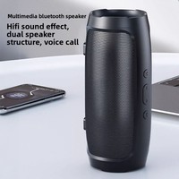 Système audio sans fil portable transfrontalier 5W pour haut-parleur 5.0, mini-enceinte de bureau, extérieur, compatible voiture, avec subwoofer compact