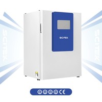 Incubateur thermostaté SCITEK 35L avec écran LCD, contrôleur PID intelligent par microprocesseur, RT+5 à 65°C ° Laboratoire de chauffage radiant à 3 côtés C