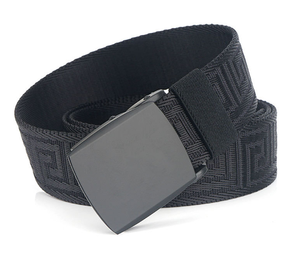 Ceintures de golf tactiques d'extérieur de couleur verte amy pour hommes et ceintures web 100% en nylon véritable pour hommes avec un toucher confortable - Product Image 6